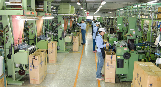 The knitted elastic factory was established
