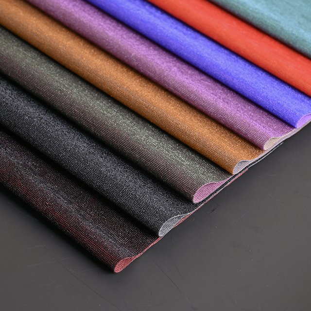 Color-shifting Soft Loop Fabric